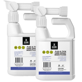 Flea and Tick Yard Spray Insecticide Hose End Sprayer Twin Pack