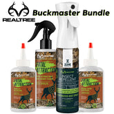 Realtree Buckmaster Bundle; Insect Repellent PLUS Deer Attractants - Deer Attractant