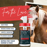 Horse & Rider Fly & Insect Repellent Wipes