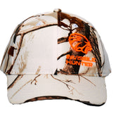 Invisible Hunter Realtree Artic White 100% Fabric Hat - Apparel
