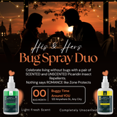 Insect Repellent, Picaridin; 4oz His and Hers Pack