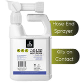 Flea and Tick Yard Spray Insecticide Hose End Sprayer - Insecticide