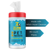 P.E.T. Paws Ears & Tails Cleanser Wipes 80 Count - Pet Protection