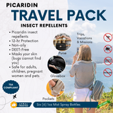 Unscented Picaridin 1oz Travel Pack of 6