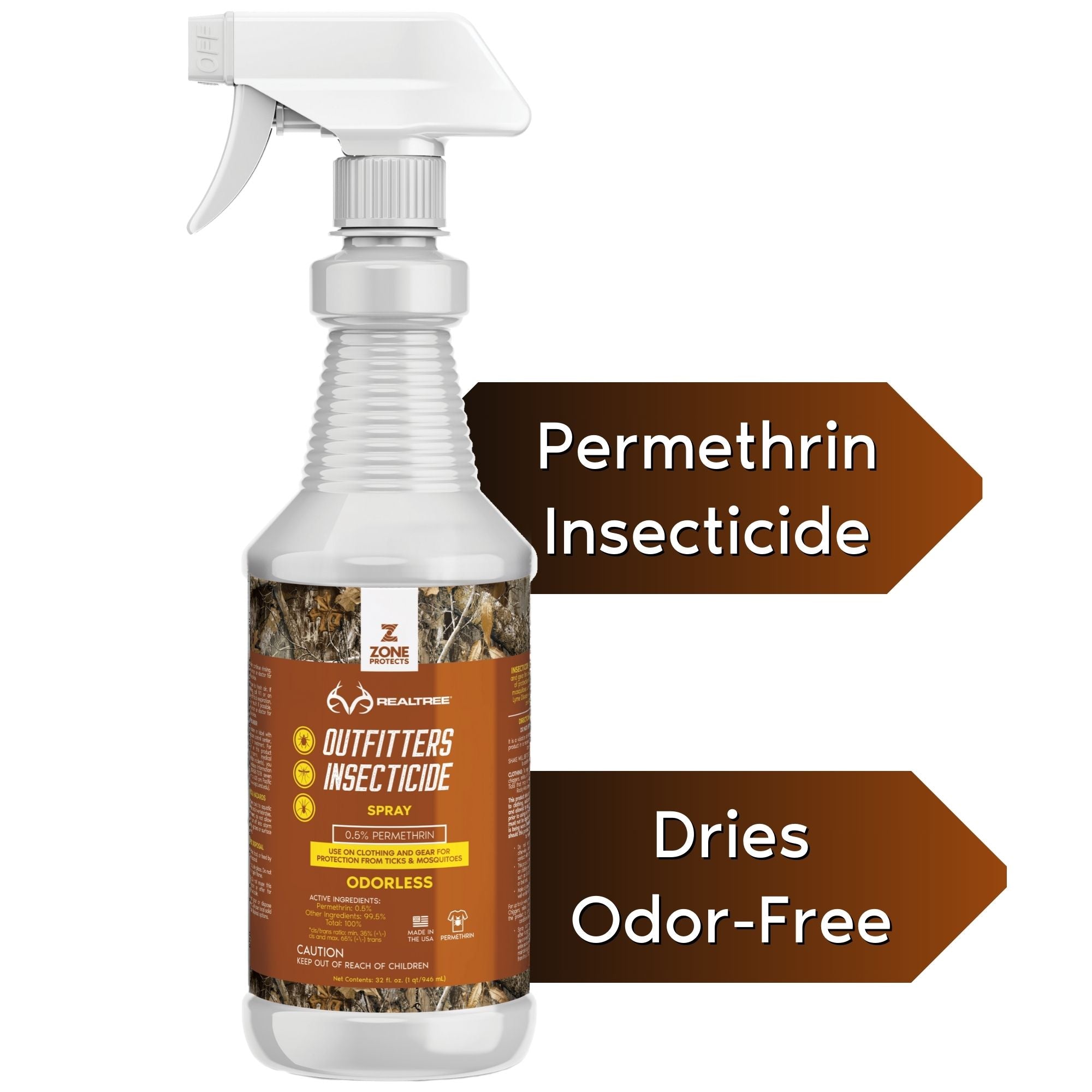 permethrin garden spray Permethrin Insecticide, Realtree Outfitters Spray