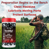 Invisible Hunter CLP Gun & Bow Cleaner/Lubricant/Protectant Wipes - Shooting