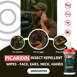 Zone Realtree Unscented Repellent Wipes