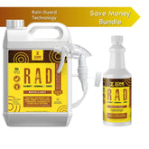R.A.D.; Rabbit Animal Deer Repellent Gallon + Concentrate Bundle - Animal Repellent