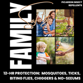 Unscented Insect Repellent Spray, 1oz Family Pack + Refill Bundle