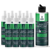 Scented Insect Repellent Spray, 1oz Case + Refill Bundle
