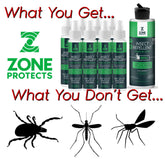 Scented Insect Repellent Spray, 1oz Case + Refill Bundle