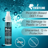 Tightline Picaridin Insect Repellent Spray, 1oz Case + Refill Bundle