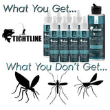 Tightline Picaridin Insect Repellent Spray, 1oz Case + Refill Bundle