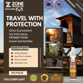 Zone Realtree Outfitters 1oz Travel Pack (Six Pack)