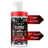 Invisible Hunter Scent Eliminator Wipes - Scent Control