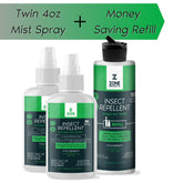 Insect Repellent Picaridin Scented Two Pack + Refill - Insect Repellent