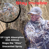 Invisible Hunter UV Blocker Spray + Refill - Scent Control