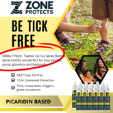 Unscented Insect Repellent Spray, 1oz Master Case of 12