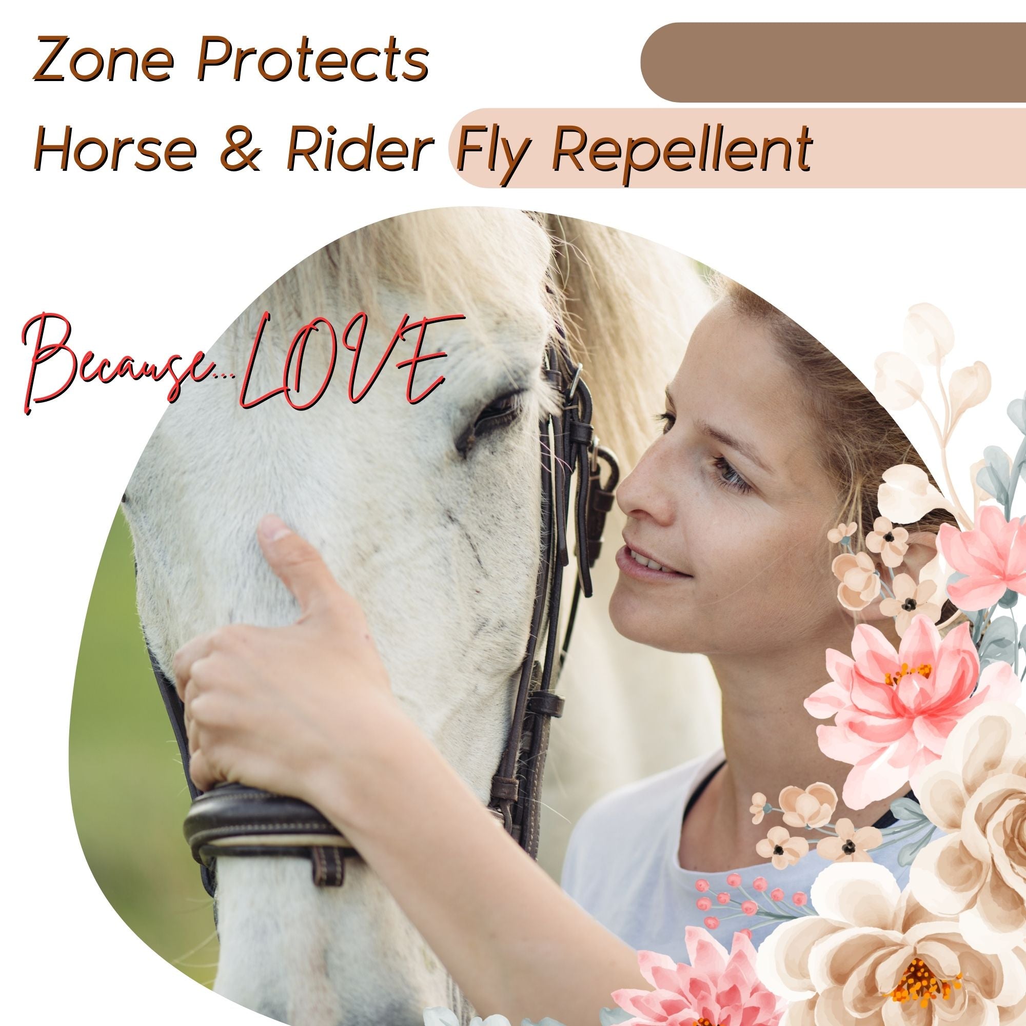 Horse & Rider Fly & Insect Repellent Spray, 32oz Trigger Sprayer