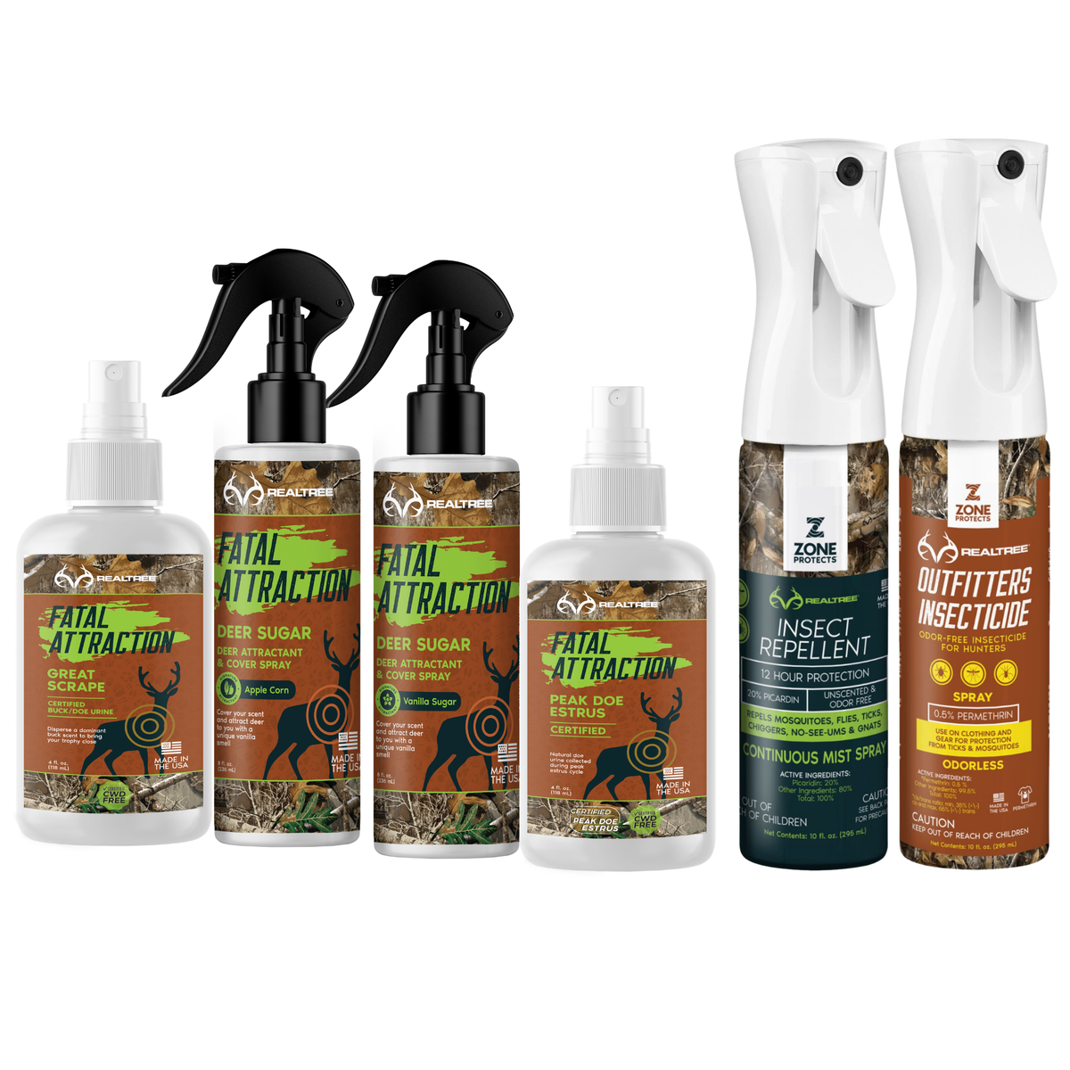 Big Buck Bundle; Deer Attractants and Insect Control