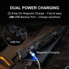 E9R GEN4 - 2,550 Lumen Tactical EDC Flashlight