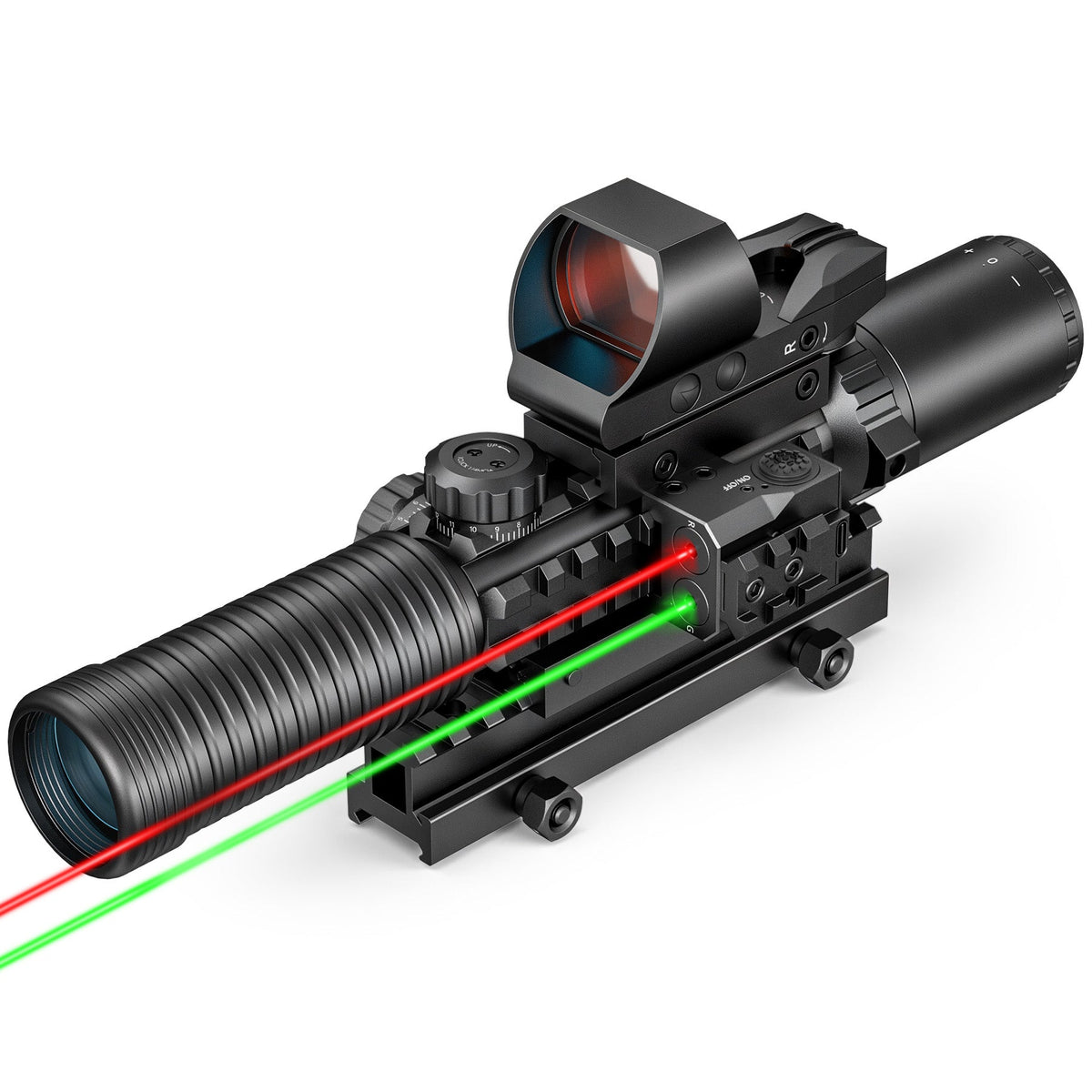 PINTY Nova 4-in-1  3-9x32 Rifle Scope Combo