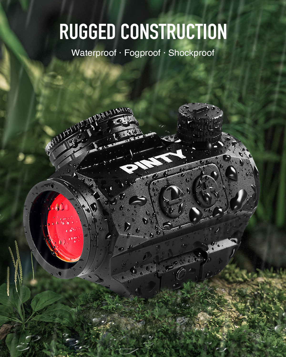 Pinty Nova Smiley Face 2MOA Red Dot Sight