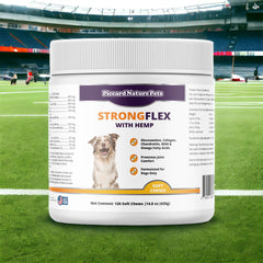 PiccardNaturePets StrongFlex with Hemp Joint Support for Dogs 120 Soft Chews