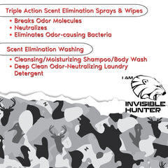 Invisible Hunter Scent Eliminator Laundry Detergent - Scent Control