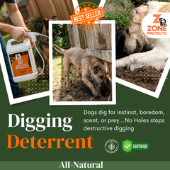 No Holes! Digging Prevention Concentrate/Gallon Trigger Sprayer