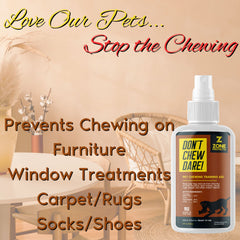 Chewing Prevention; Don’t Chew Dare Triple Pack - Pet Training Aids