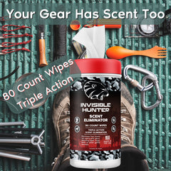 Invisible Hunter Scent Eliminator Wipes - Scent Control