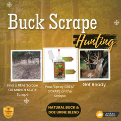 Deer Magnet Bundle (Peak Doe + Great Scrape, Deer Sugar Vanillin and Apple Corn)