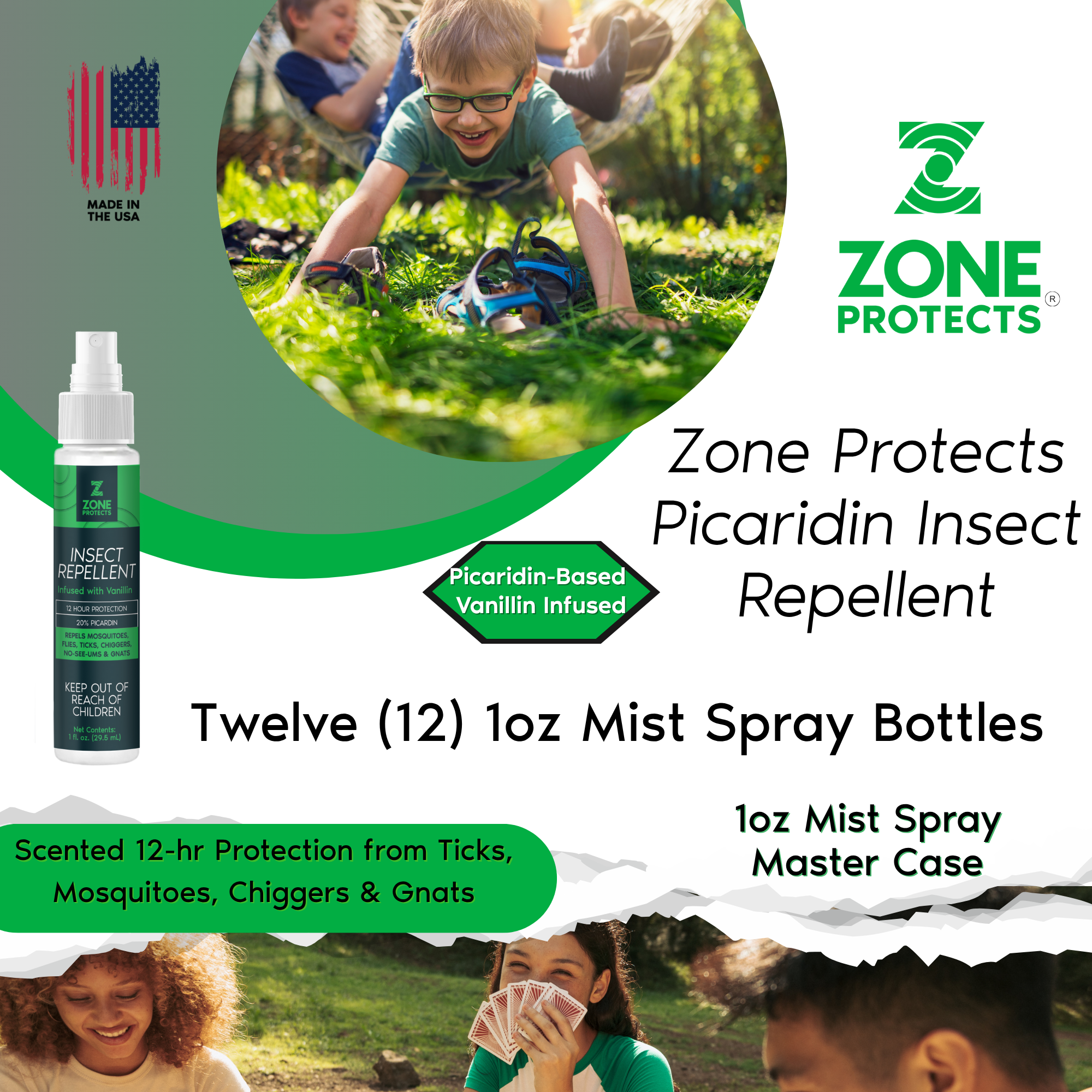 Scented Insect Repellent 1oz Master Case