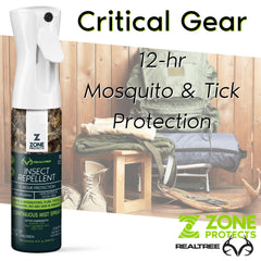 Insect Repellent Zone Realtree 10oz Mistosol - Insect Repellent