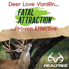 Deer Attractant; Realtree Fatal Attraction Deer Attractant & Scent Cover - Deer Attractant