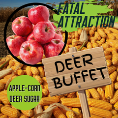 Deer Sugar Attractant; Realtree Fatal Attraction Apple Corn Flavor