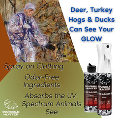 Invisible Hunter UV Blocker Spray + Refill - Scent Control