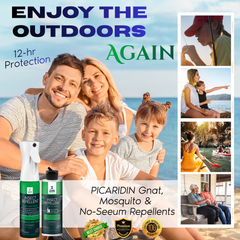 Insect Repellent Picaridin Scented Mistosol + Refill Combo