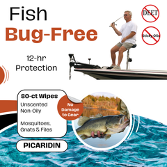Tightline Picaridin Insect Repellent Wipes