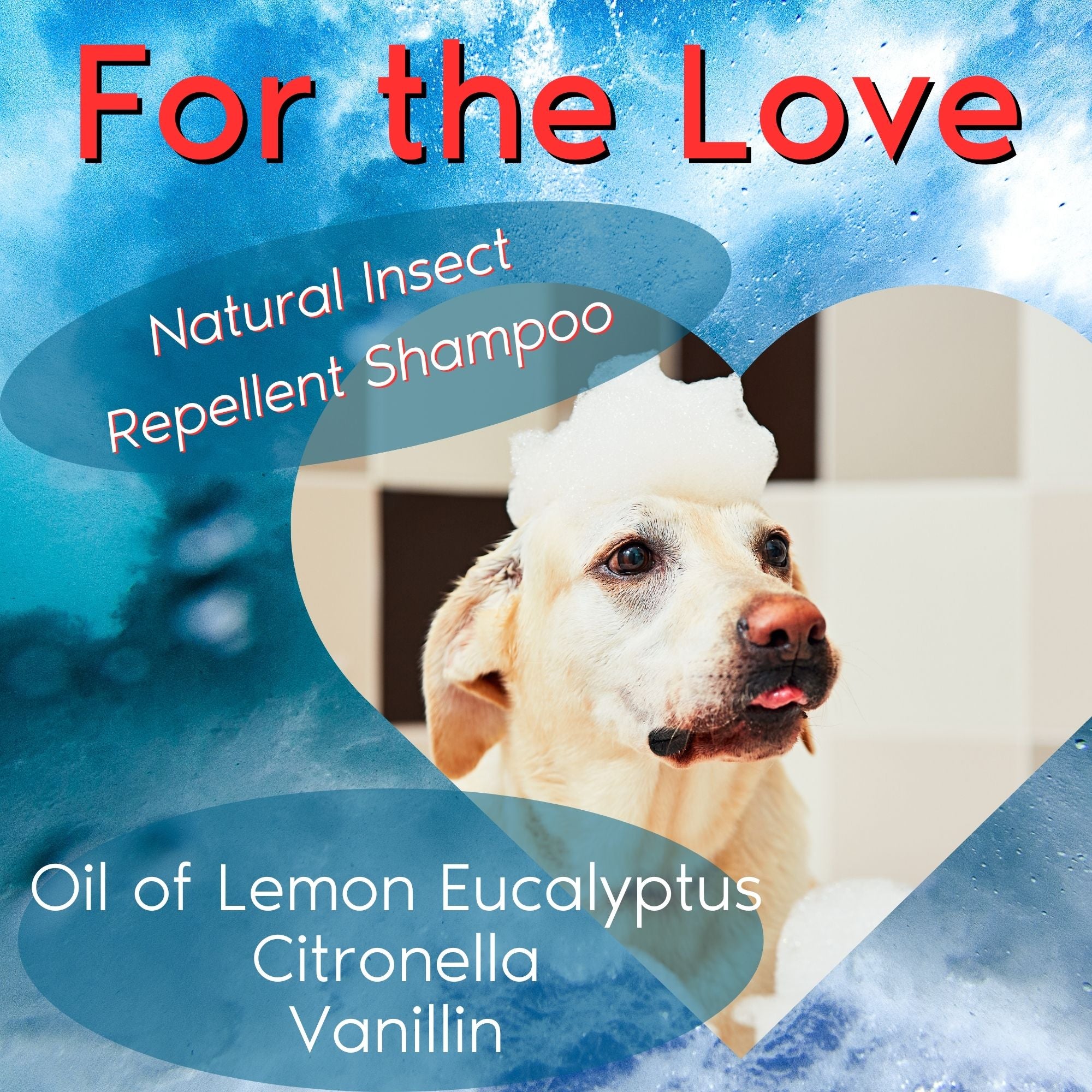 Natural Flea & Tick Removal Shampoo - Citrus Scented