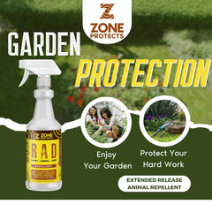 R.A.D.; Rabbit Animal Deer Repellent 32oz Spray - Animal Repellent