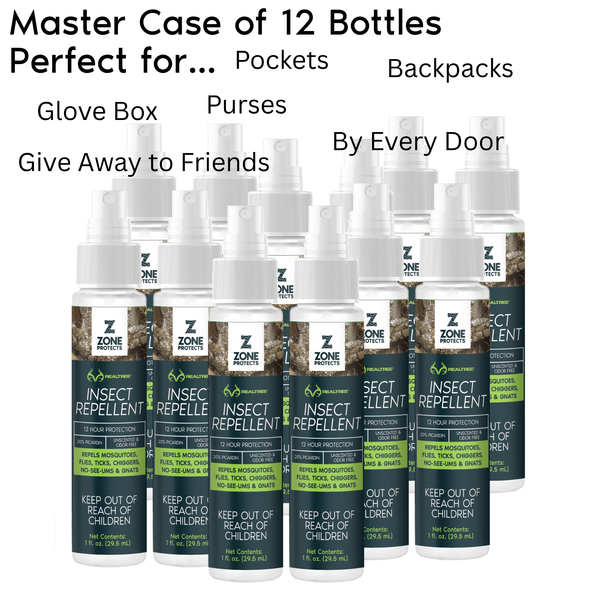 Realtree Unscented 1oz Master Case of 12