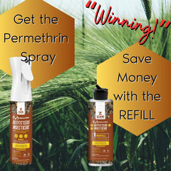 Realtree Outfitter’s Permethrin Spray Bundle Mistosol + Refill - Insecticide