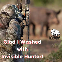 Invisible Hunter Scent Eliminator Laundry Detergent - Scent Control