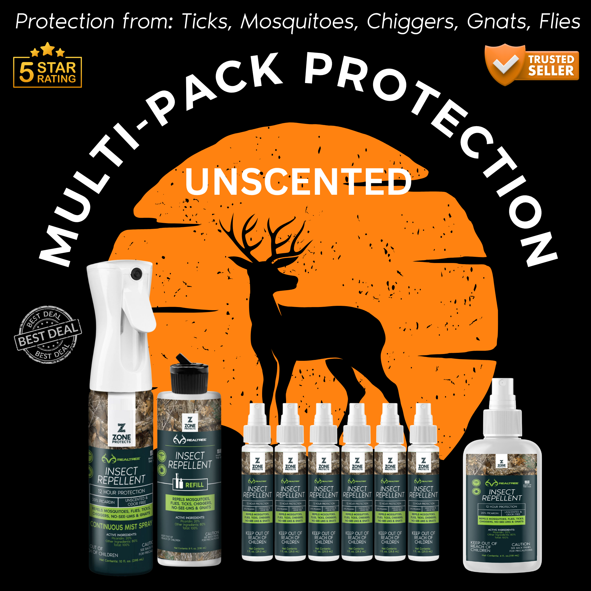 Realtree Multi-Use Insect Repellents