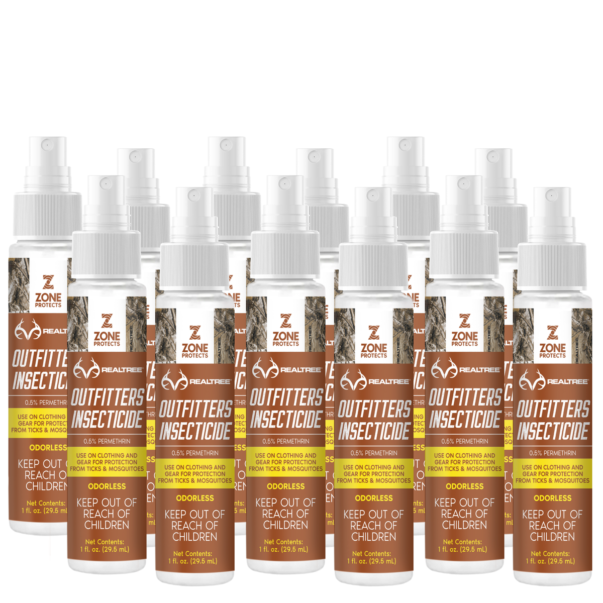 Zone Realtree Outfitters Permethrin 1oz Master Pack of 12