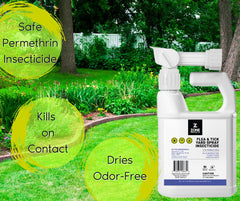 Flea and Tick Yard Spray Insecticide Hose End Sprayer - Insecticide