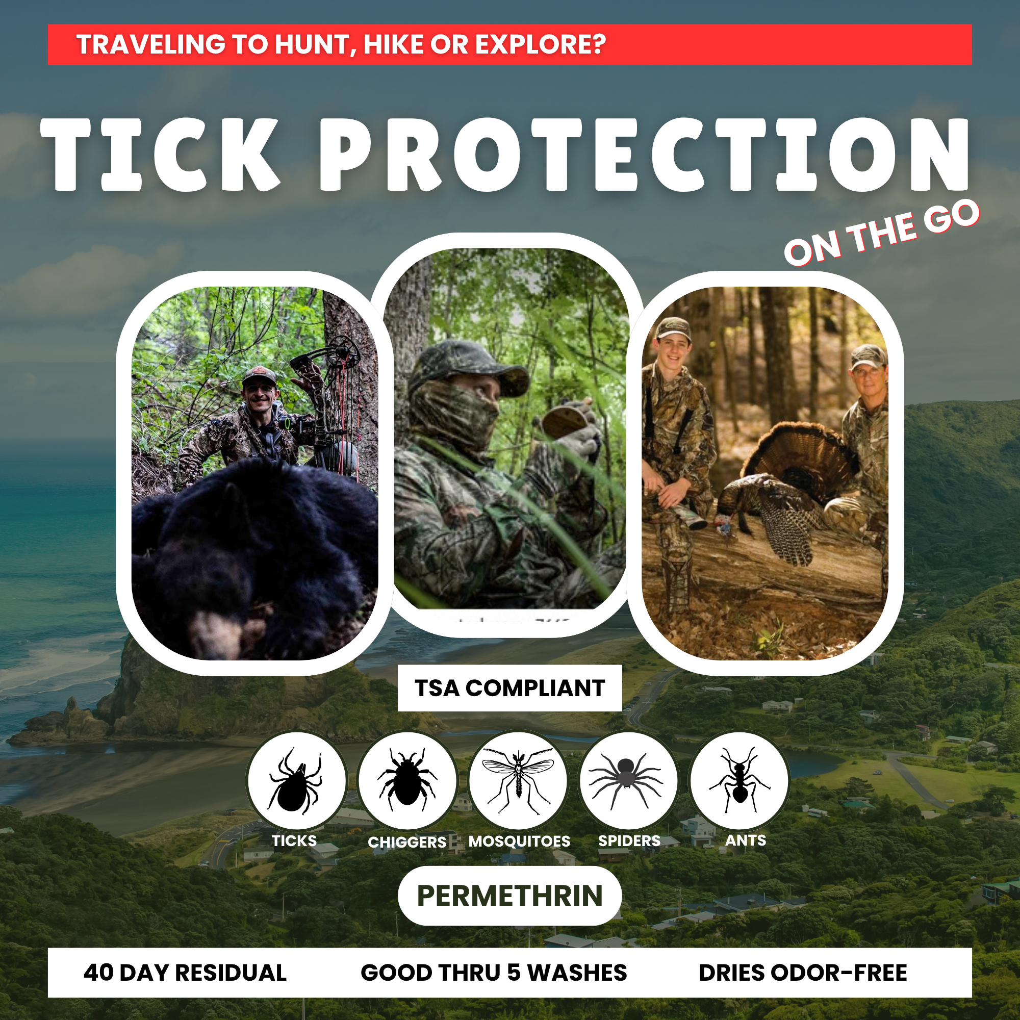 Zone Realtree Outfitters 1oz Travel Pack (Six Pack)