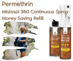 Realtree Outfitter’s Permethrin Spray Bundle Mistosol + Refill - Insecticide